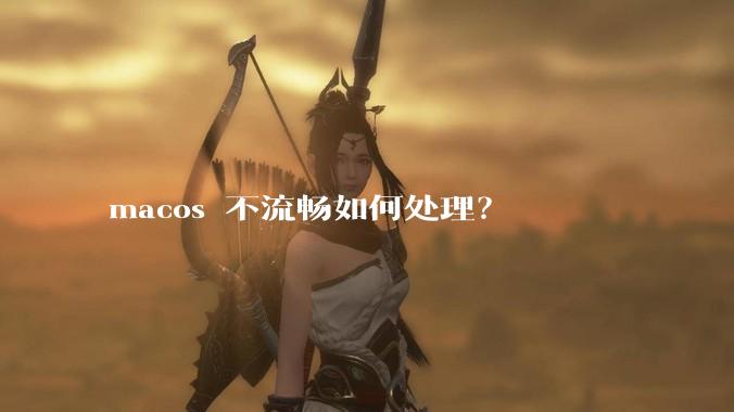 macos 不流畅如何处理？